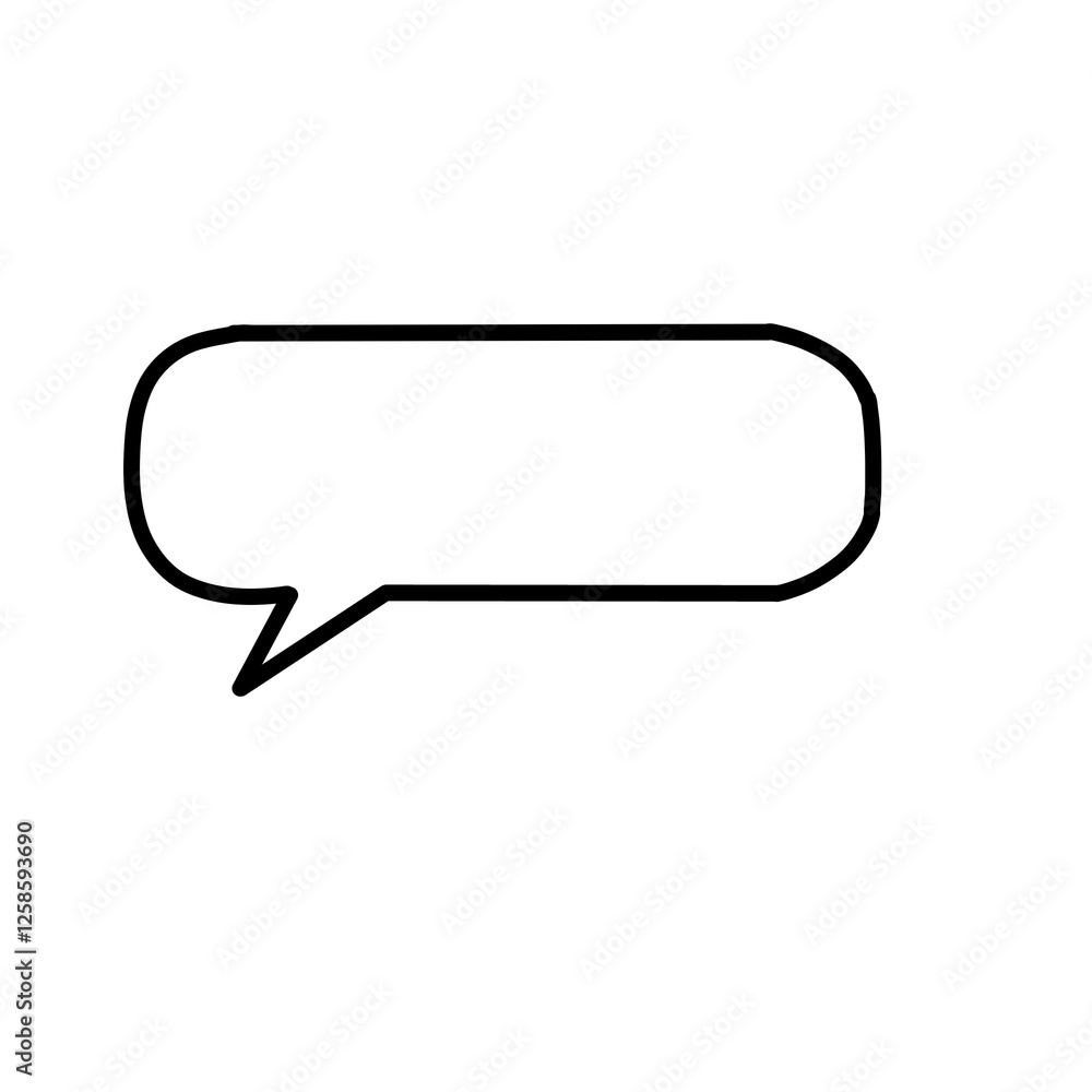 Speech bubble icon Speech bubble icon