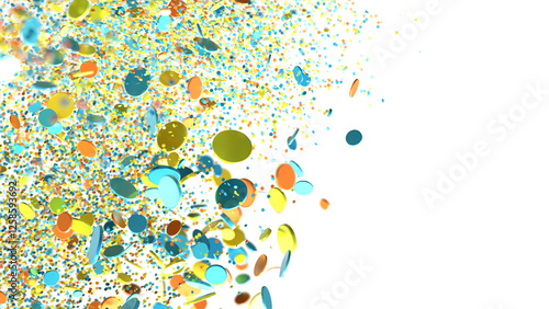 Colorful Confetti Burst