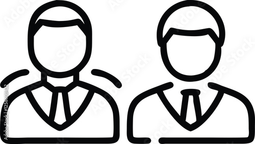 Defendant and Plaintiff Icons