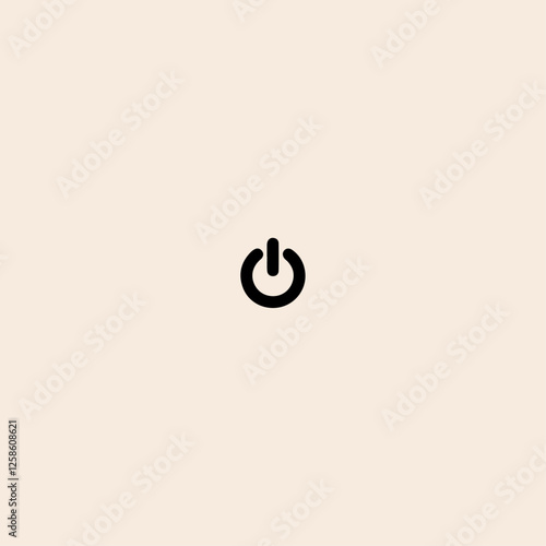 Electric icon flat vector design. 