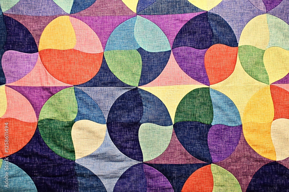 A Mayan pattern of colorful circular shapes with intricate designs, resembling traditional folk art motifs A Mayan pattern of colorful circular shapes with intricate designs, resembling traditional folk art motifs