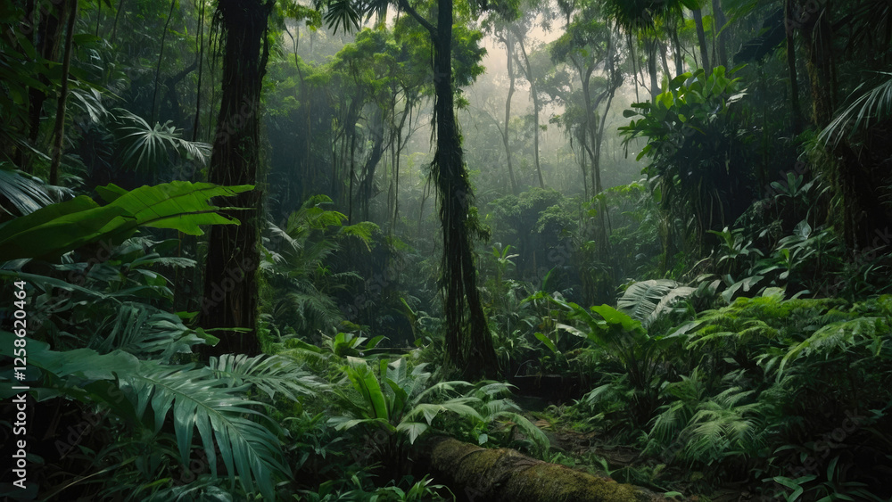tropical forest in the jungle tropical forest in the jungle