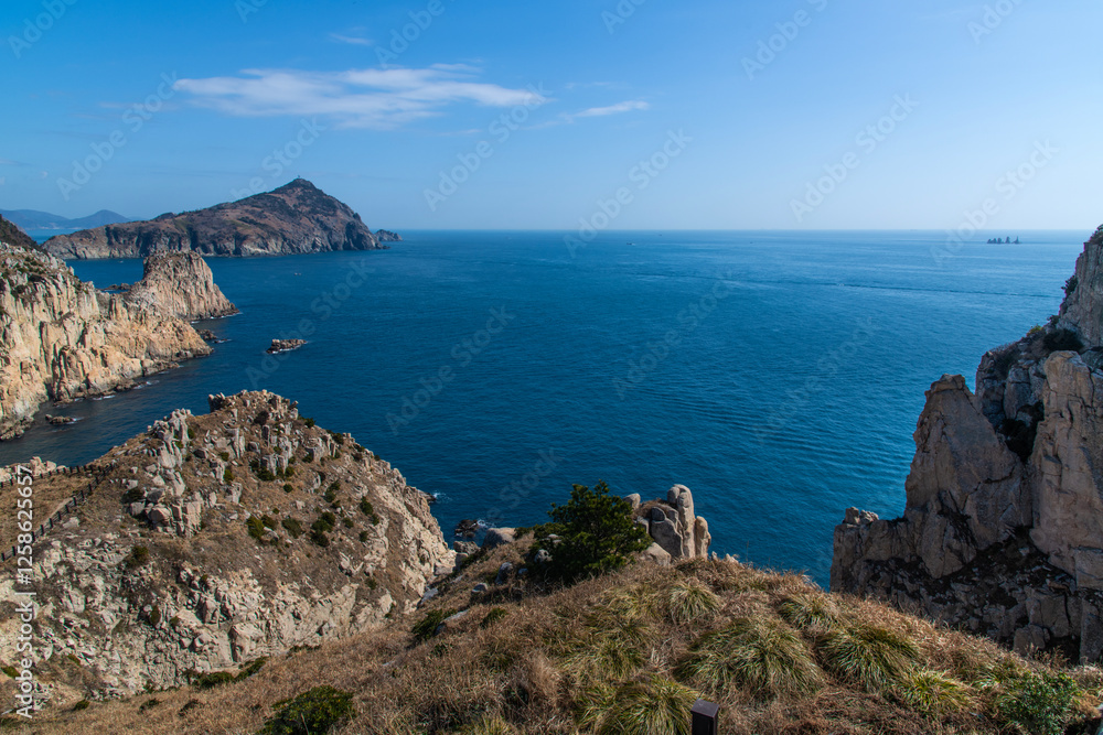 Fototapeta premium tranquil seascape at the island