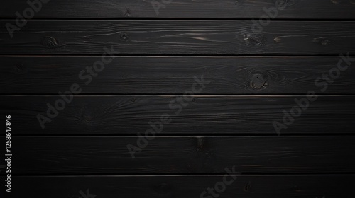 Dark brown horizontal wood plank background texture.