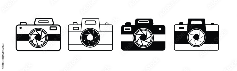 Camera icon set. photo camera icon. camera photography icon set. Camera icon set. photo camera icon. camera photography icon set.