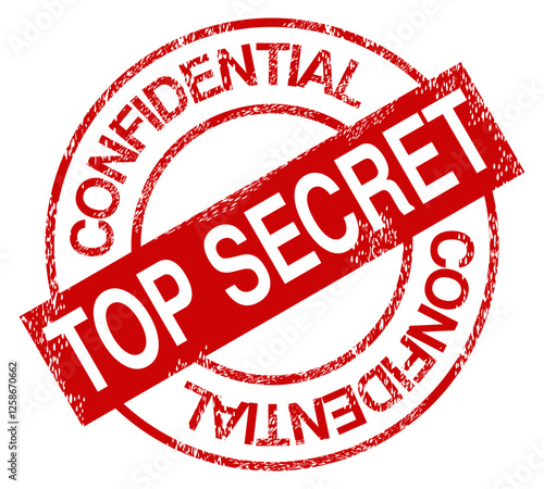 TOP SECRET stamp (cut out)
