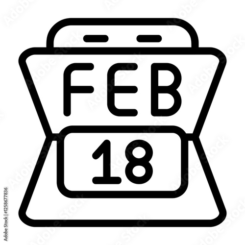 February 18 Icon