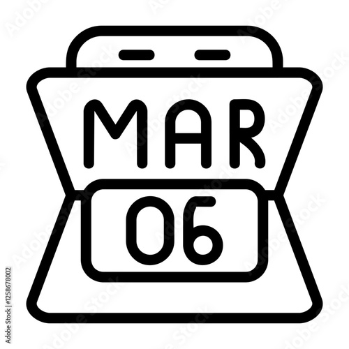 March 6 Icon