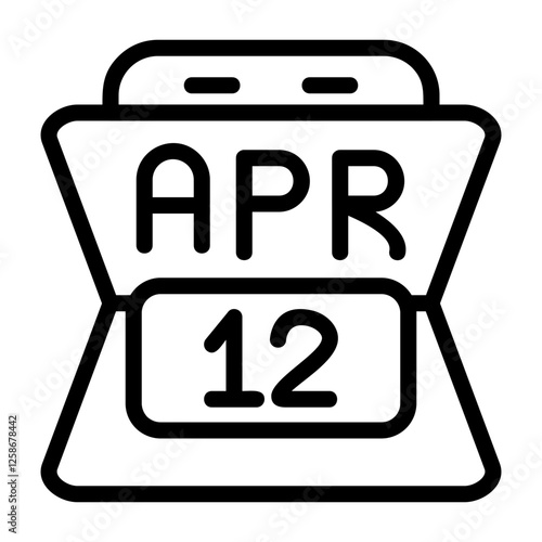 April 12 Icon