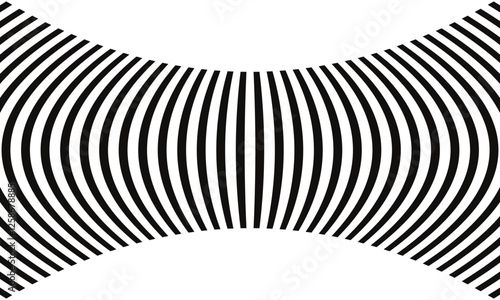 abstract black squeeze line pattern can be used background.