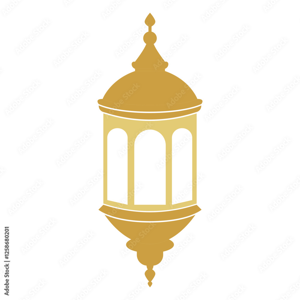 Gold silhouette of a Ramadan lantern suitable for festive designs, Ramadan decorations, Islamic celebrations, and cultural themed projects Gold silhouette of a Ramadan lantern suitable for festive designs, Ramadan decorations, Islamic celebrations, and cultural themed projects