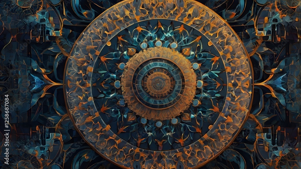A futuristic wallpaper with AI-generated mandala patterns that evolve and shift over time, creating a meditative and dynamic visual experience.
A futuristic wallpaper with AI-generated mandala patterns that evolve and shift over time, creating a meditative and dynamic visual experience.