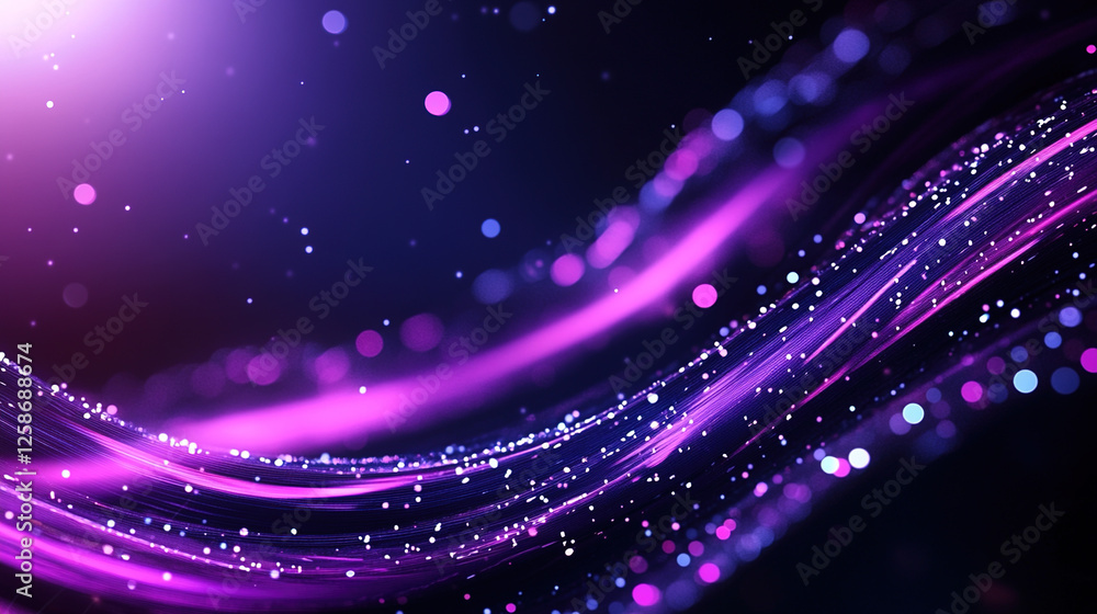 Fototapeta premium Data connection speed lines technology abstract background with digital flow of data and modern design elements. 