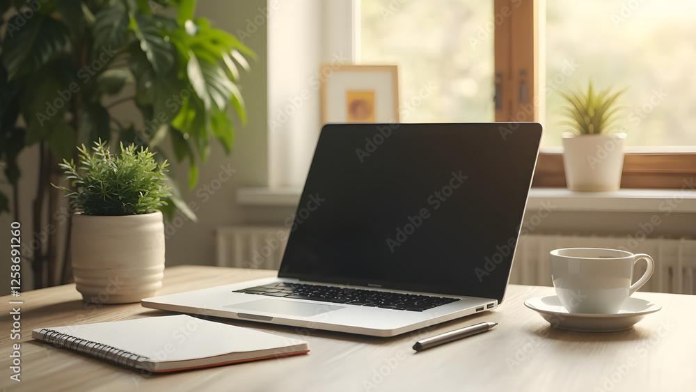 Spacious home office setup ideas. Clean workspace design for productivity. Natural light in home office benefits. Inspiring office decor with plants and coffee. Spacious home office setup ideas. Clean workspace design for productivity. Natural light in home office benefits. Inspiring office decor with plants and coffee.