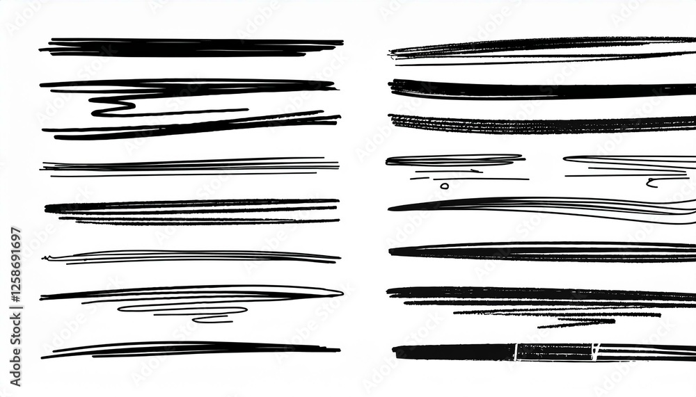 Line pen brush marker stroke underline vector set. Hand drawn doodle sketch pen brush stroke scribble underline. Marker emphasis doodle sketch grunge highlight. perfect any project. Line pen brush marker stroke underline vector set. Hand drawn doodle sketch pen brush stroke scribble underline. Marker emphasis doodle sketch grunge highlight. perfect any project.