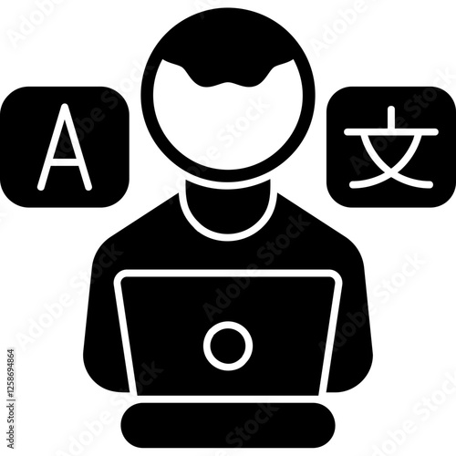 Freelance Translator Icon
