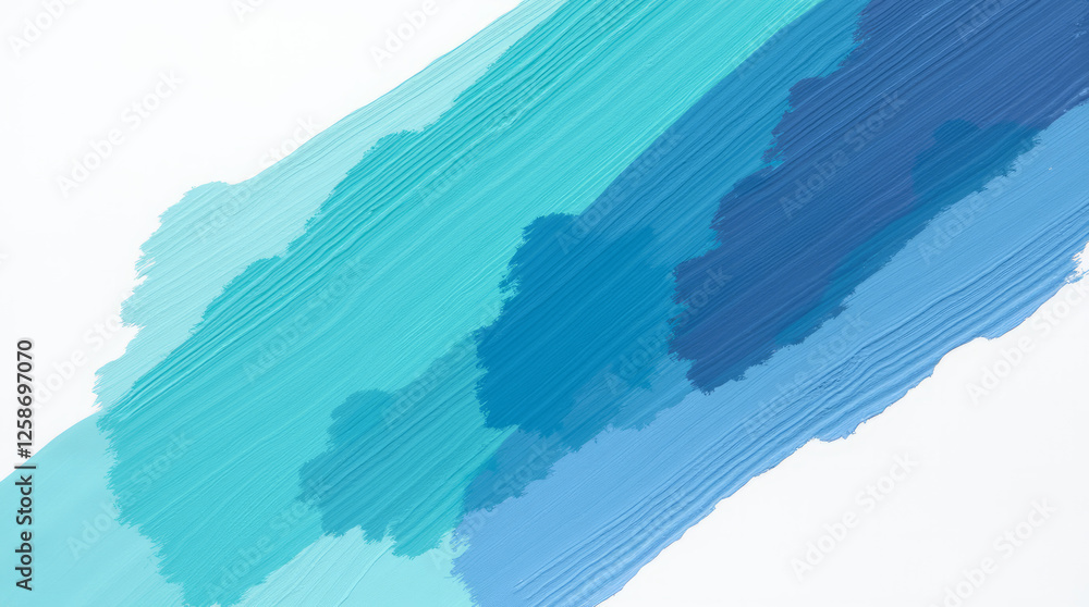 Overlapping Brushstrokes in Shades of Turquoise, Deep Blue, and Icy Purple Cascading Diagonally Overlapping Brushstrokes in Shades of Turquoise, Deep Blue, and Icy Purple Cascading Diagonally