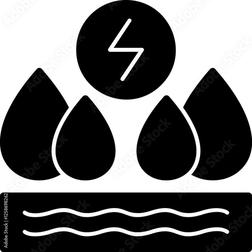 Hydroelectricity Icon