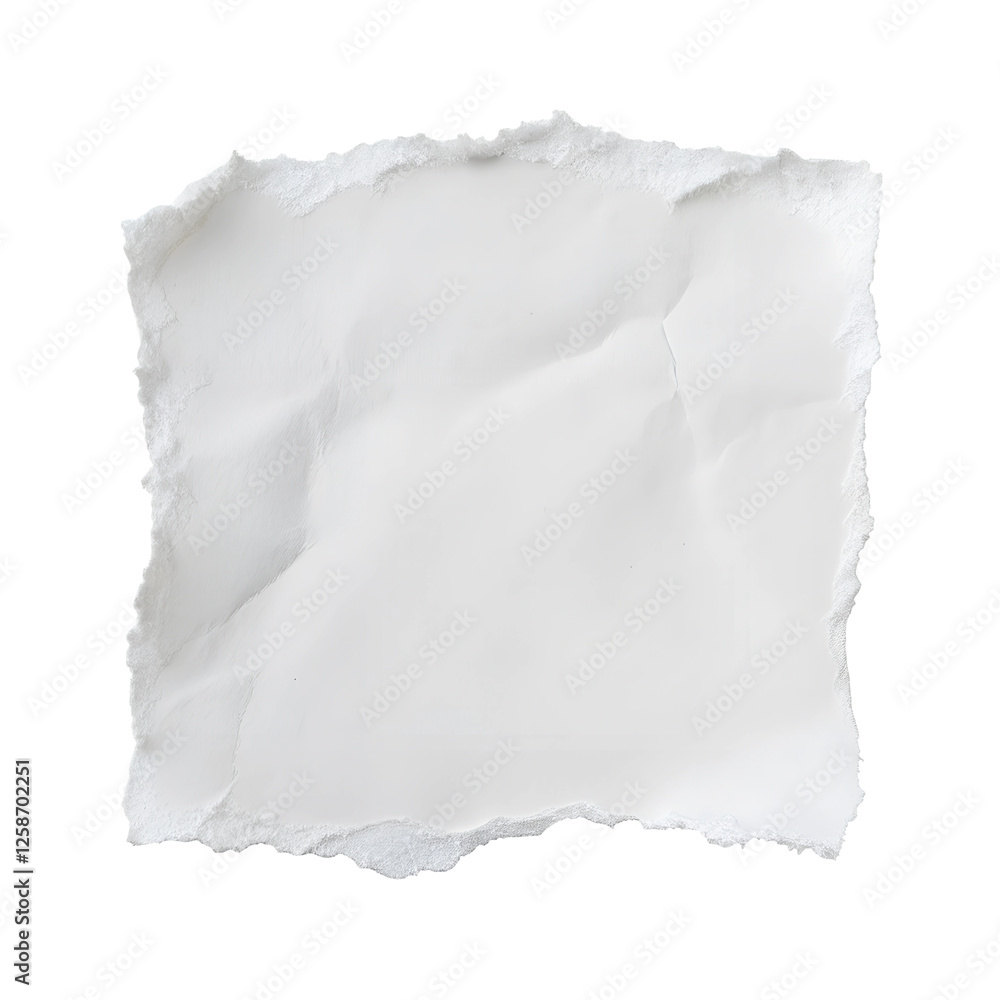 piece of white paper tear isolated on transparent background, png piece of white paper tear isolated on transparent background, png