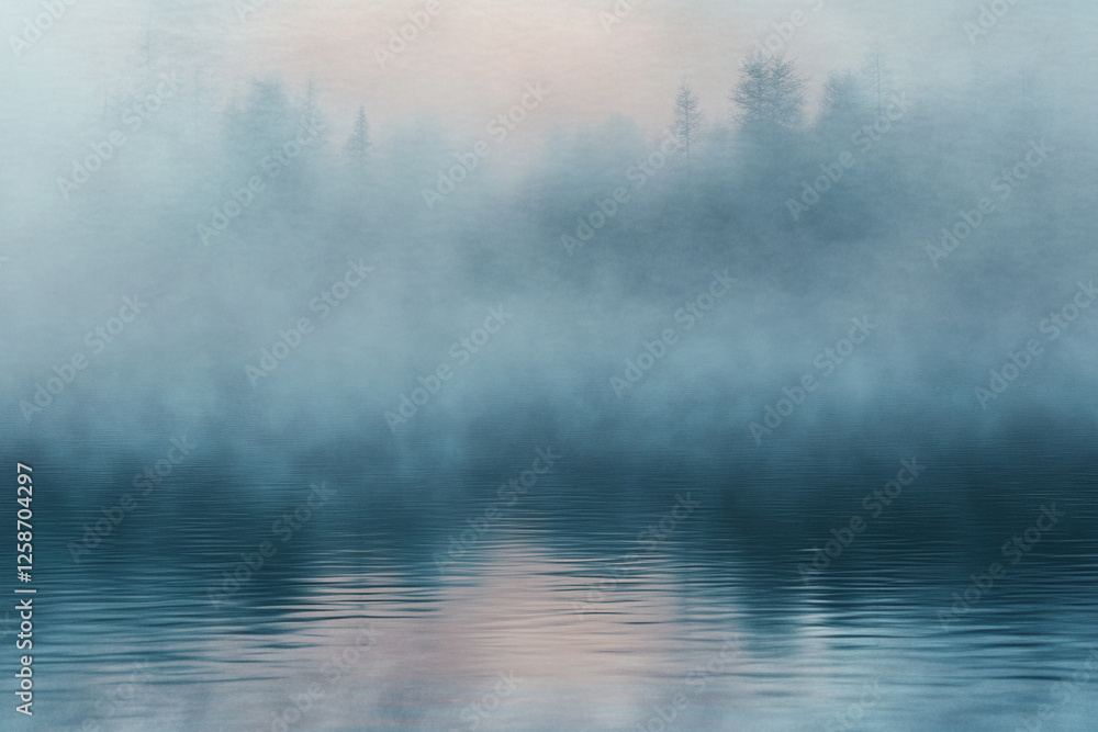 Fototapeta premium misty morning mist