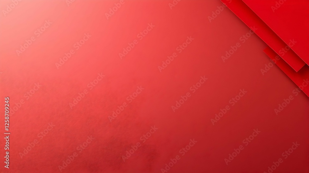 Abstract Red Gradient Background with Geometric Shapes Abstract Red Gradient Background with Geometric Shapes