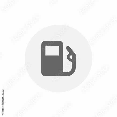 gas station pump icon sign vector
