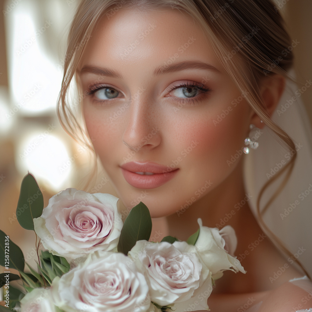 soft focus wedding makeup with white roses wedding pink natural glam shot almond shape inspo blonde blue eyes tan green flowers natural glamorous elegant make up lipstick eyeshadow warm neutral nudes soft focus wedding makeup with white roses wedding pink natural glam shot almond shape inspo blonde blue eyes tan green flowers natural glamorous elegant make up lipstick eyeshadow warm neutral nudes