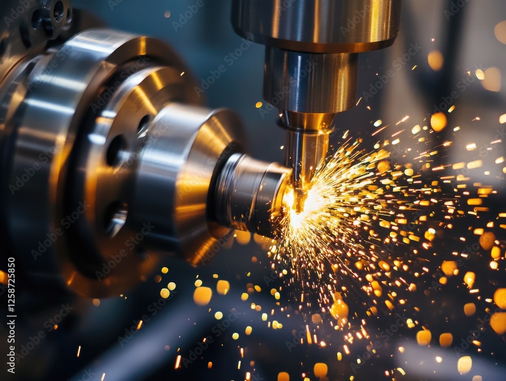 Machine with Sparks Machine with Sparks