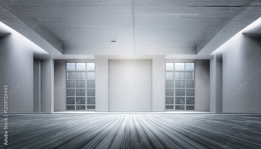 Obraz premium light black studio room background. Generated image