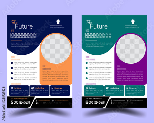 new corporate business flyer design