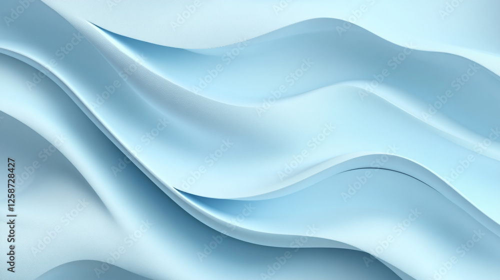 Fototapeta premium elegant abstract blue wave background macro blue wave pattern in a river with motion blur