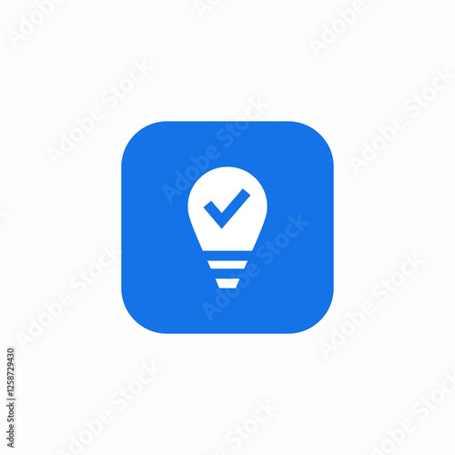 idea plan set icon sign vector