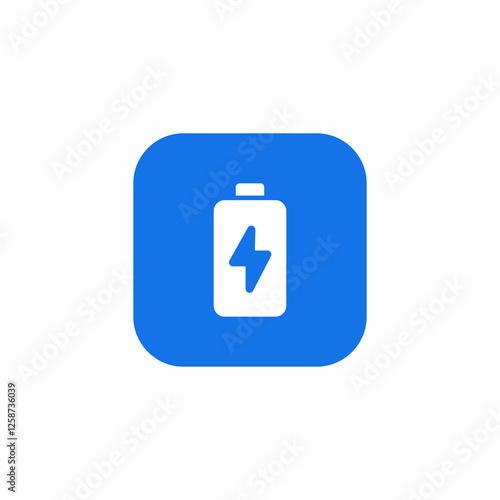 battery charge icon sign vector