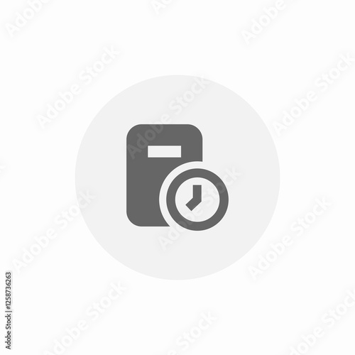 book pending icon sign vector