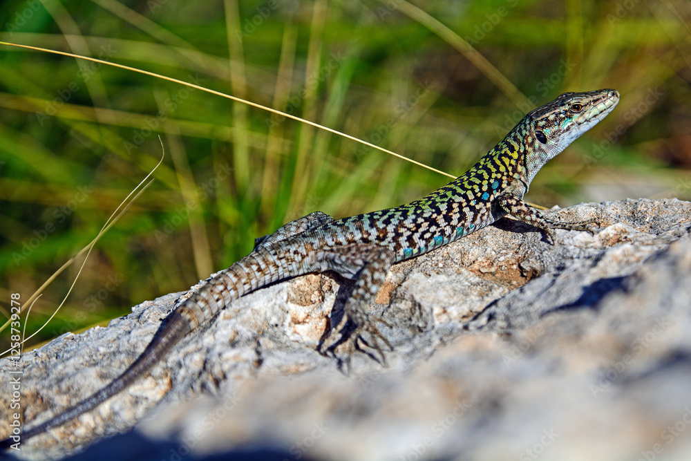 lizard on a stone lizard on a stone