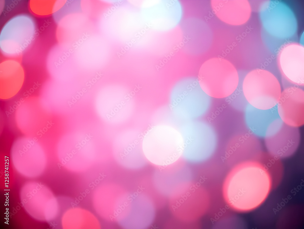 Abstract Pink and Blue Bokeh Background. Abstract Pink and Blue Bokeh Background.
