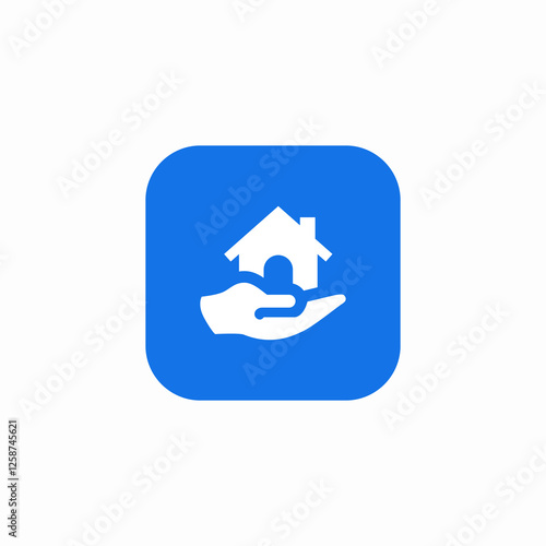 house insure icon sign vector