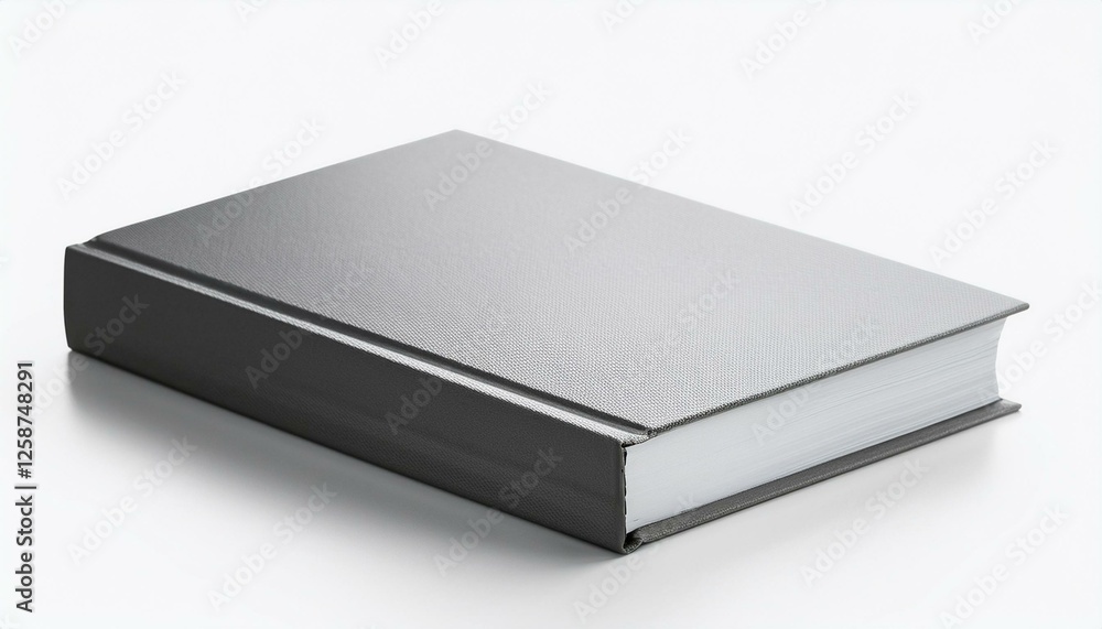 mock up of book on white background mock up of book on white background