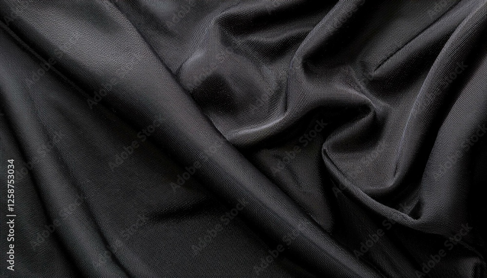 Fototapeta premium black gray fleece cloth texture