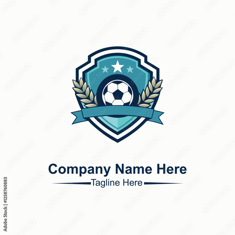 Obraz premium Sports emblem logo