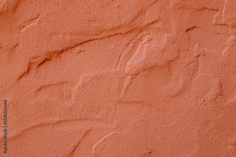 Textured orange stucco wall Textured orange stucco wall