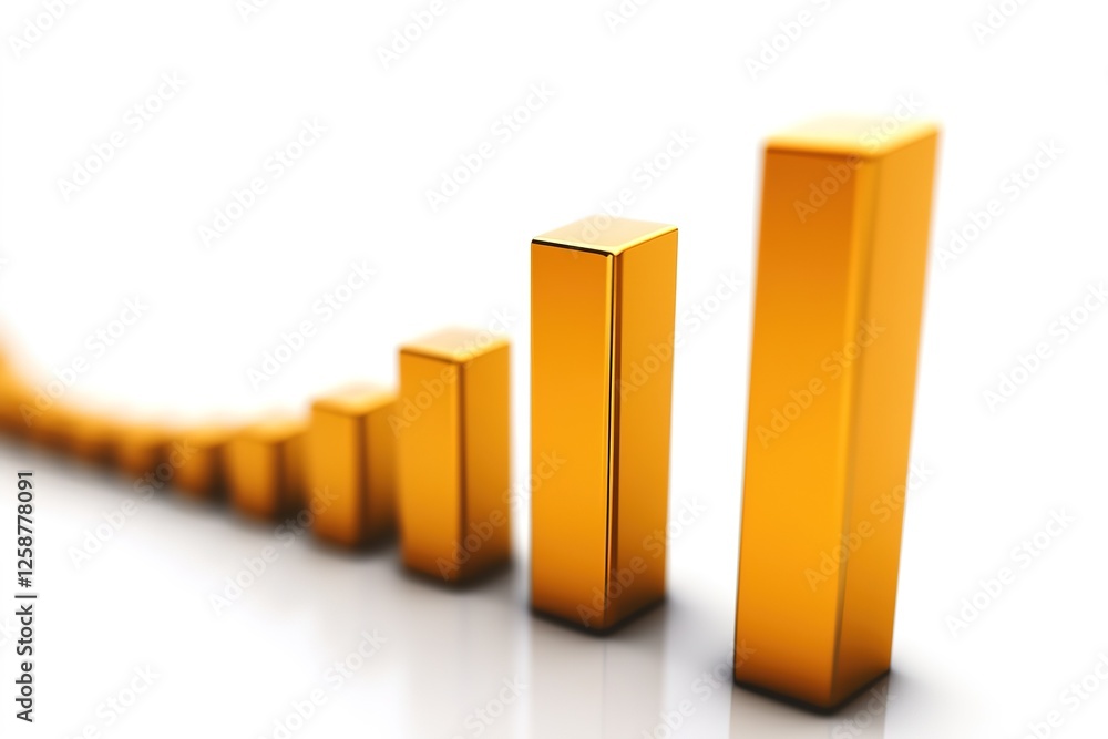 Financial bar chart, yield curves, bond data, and upward-sloping graph on white background. Improved business information and financial growth data. Successful stock market wallpaper Financial bar chart, yield curves, bond data, and upward-sloping graph on white background. Improved business information and financial growth data. Successful stock market wallpaper