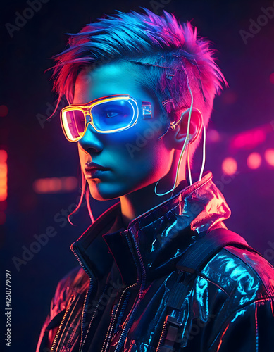 Cyberpunk Girl photo