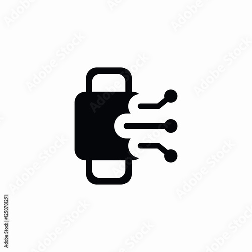 computing system icon sign vector