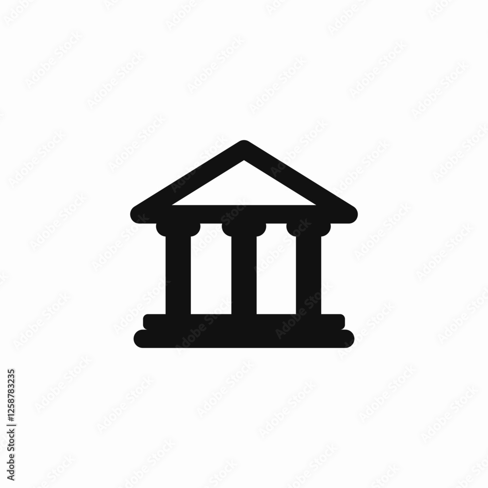 history exhibition icon sign vector history exhibition icon sign vector