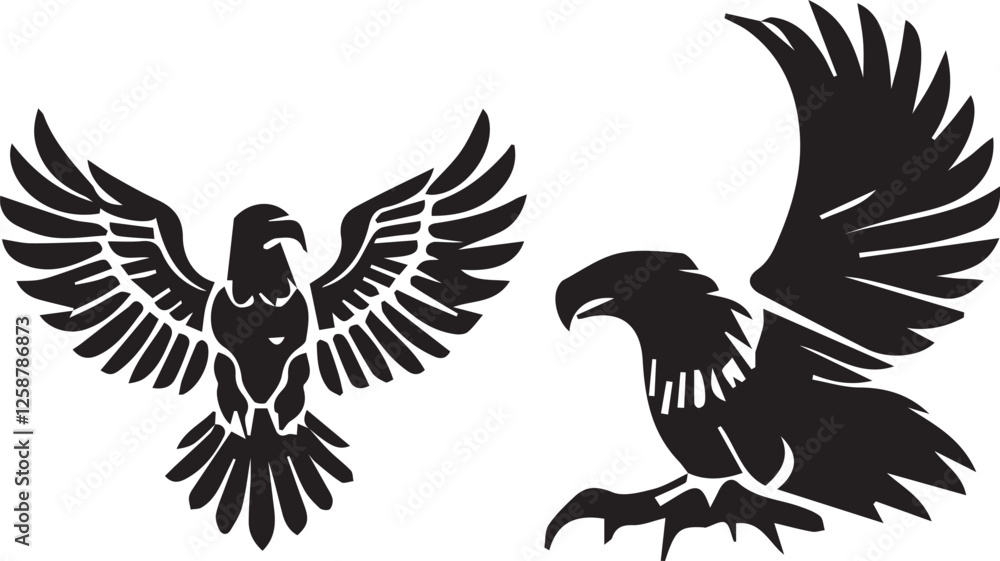 Fototapeta premium eagle vector illustration