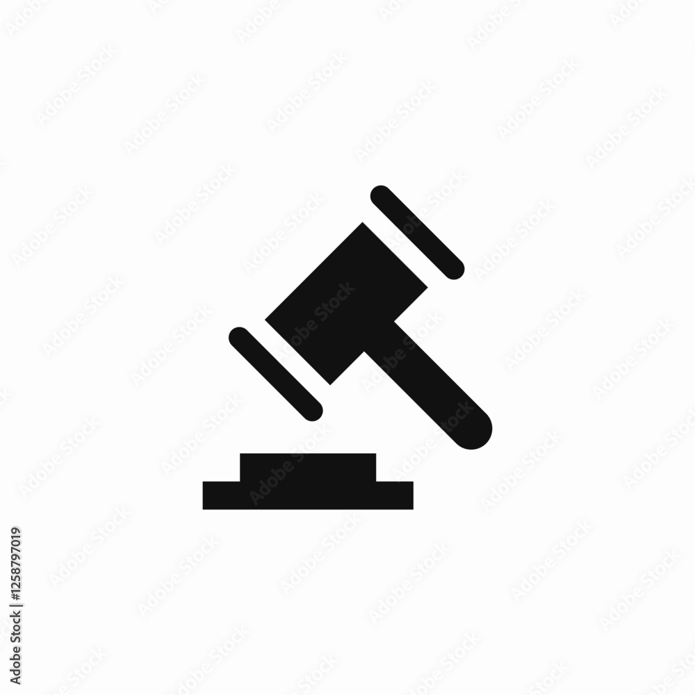 court decision icon sign vector court decision icon sign vector
