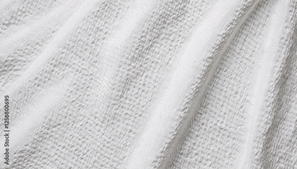 Obraz premium panorama of vintage white cloth texture and seamless background