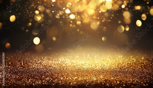 glitter lights grunge background gold glitter defocused abstract twinkly lights background