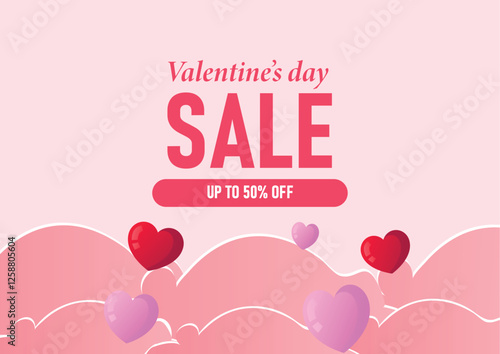 valentines sell banner